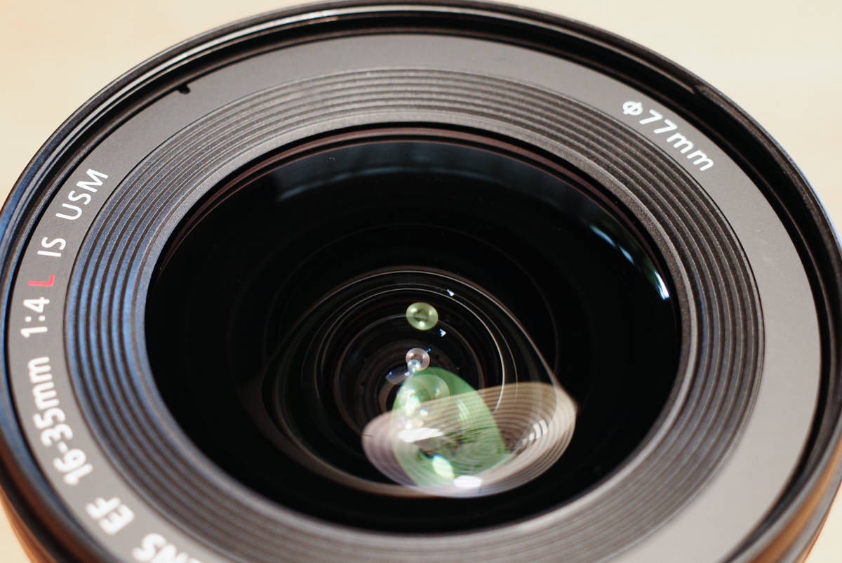 キヤノン CANON EF 16-35mm F4L IS USM 美品 ワンオーナー品 防湿庫