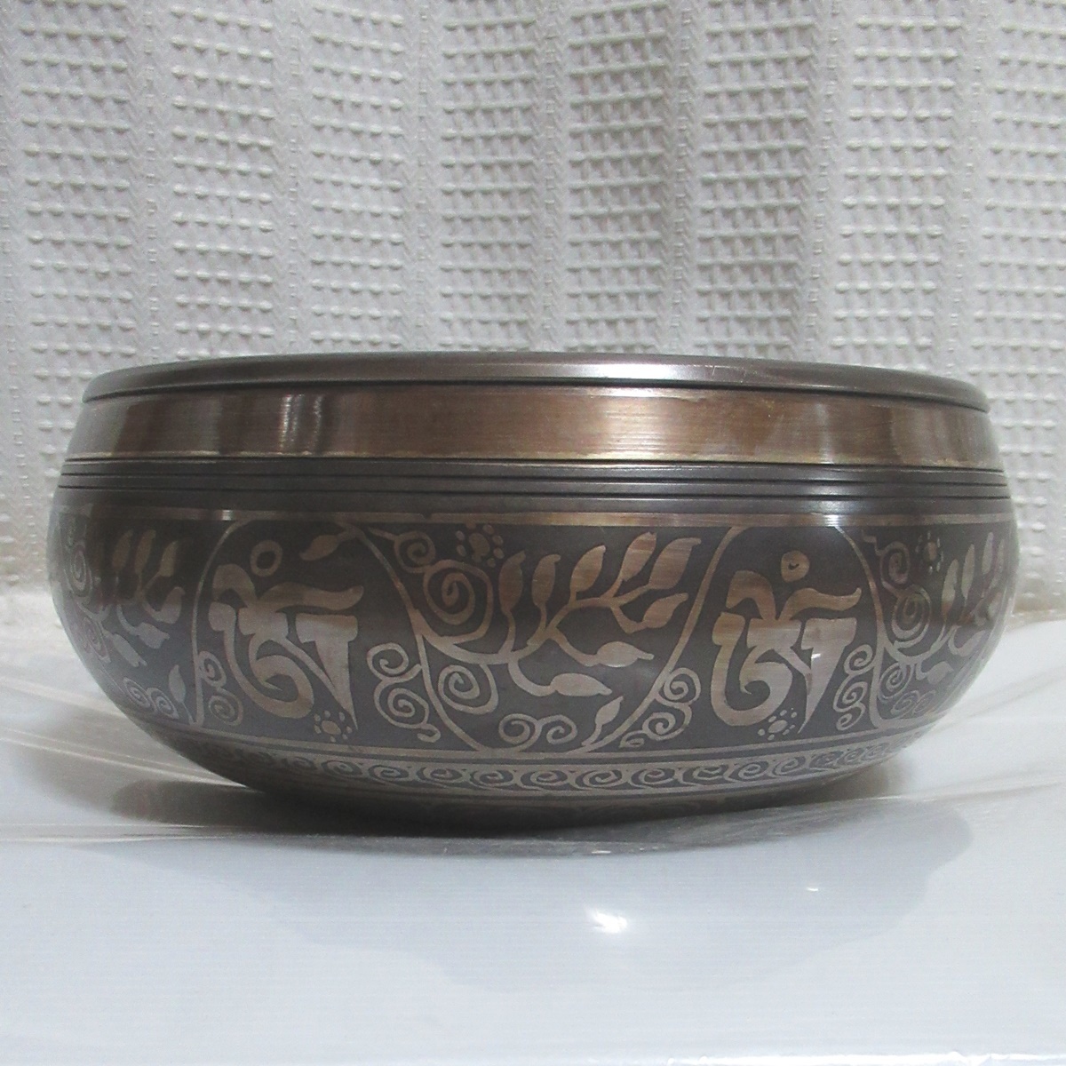  calibre 21 centimeter sin silver g bowl (. sound genuine .) 2056 gram healing tea kla bowl chi bed .. law .