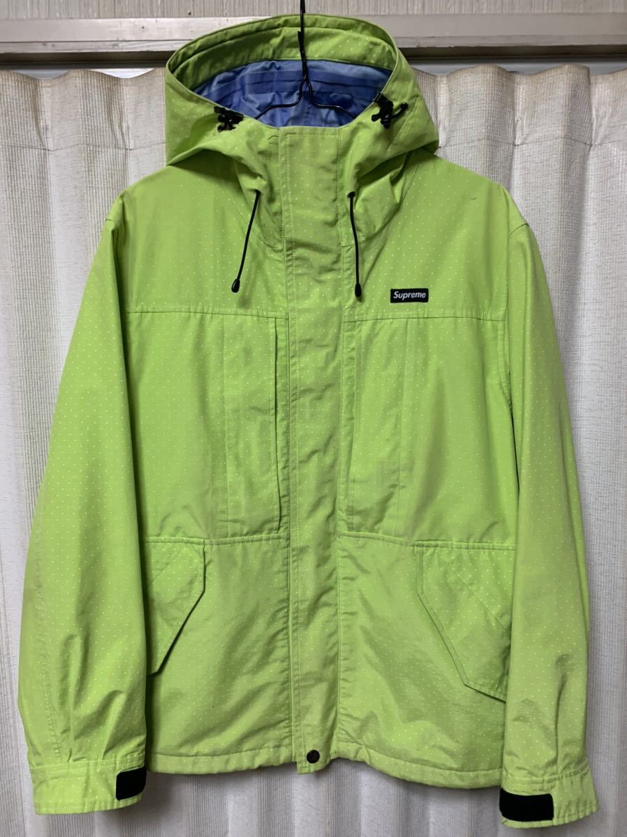 シェル supreme 12aw pin dot shell jacket Black シェル