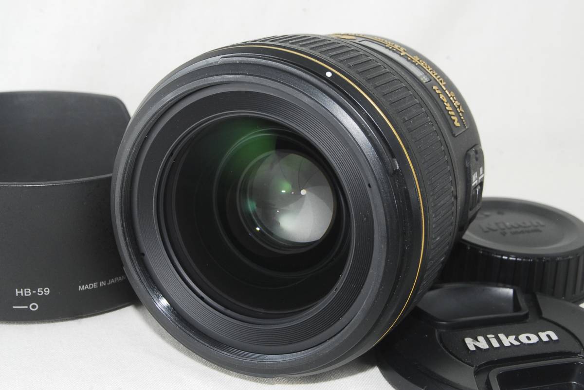 上品な ニコン ☆実用良品☆Nikon AF-S フード付き♪ F1.4G 35mm
