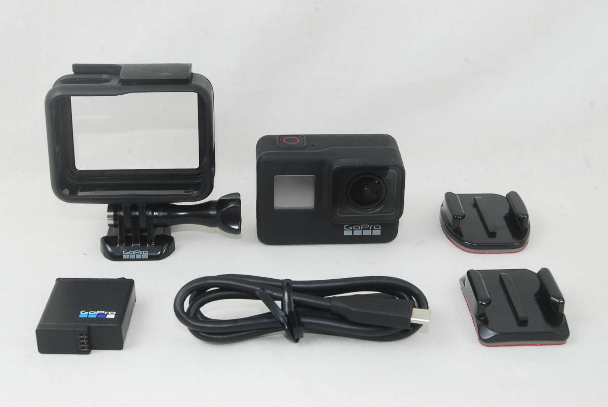 ★良品★GoPro ゴープロ CHDHX-701-FW Hero 7 Black 大人気のアクションカメラ♪_画像1