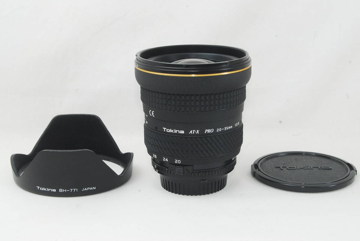 ★外観美品★Tokinaトキナー AT-X PRO 20-35mm F2.8 Nikon ニコン フード付き♪_画像5