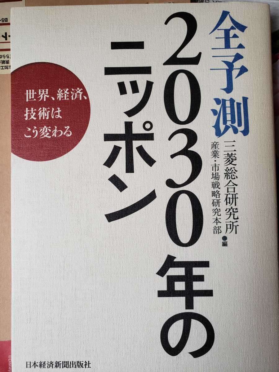 全予測　2030のニッポン　2007年【管理番号庭CP本2929】_画像1