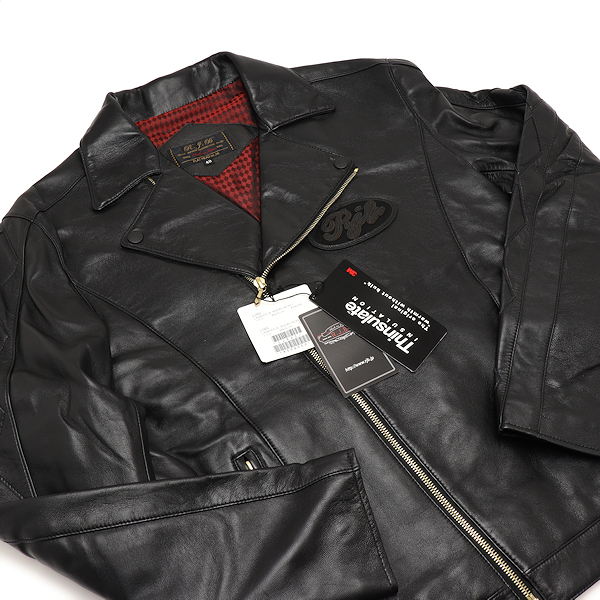 全ての LJ302 ライダーズジャケット JACKET W-RIDERS LAMBSKIN RJB