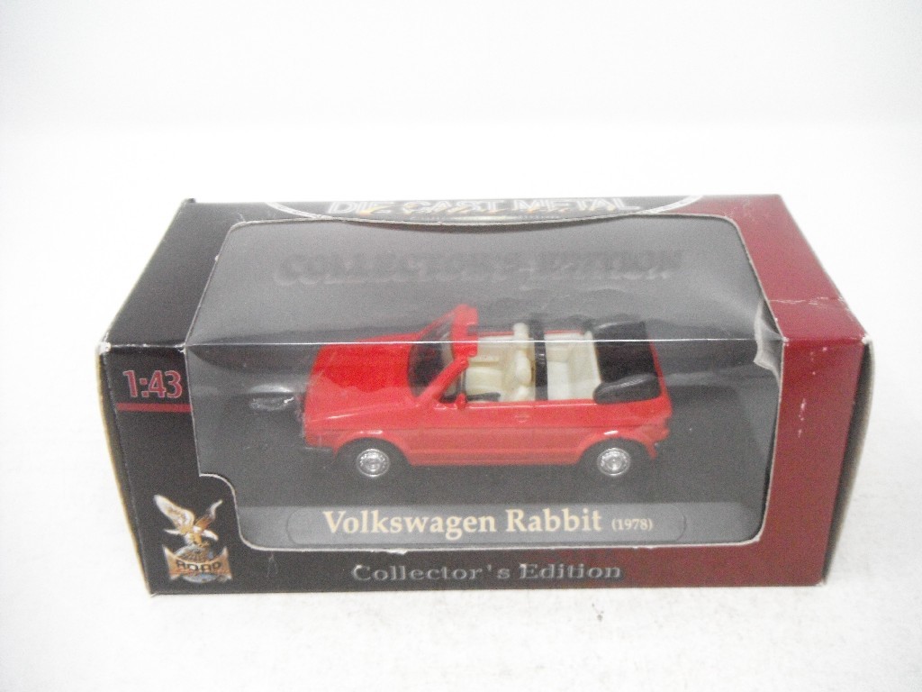 ■ ロードシグネチャーヤトミン『1/43 Volkswagen Rabbit (1978) 赤　フォルクスワーゲン・ラビット ミニカー』_画像4