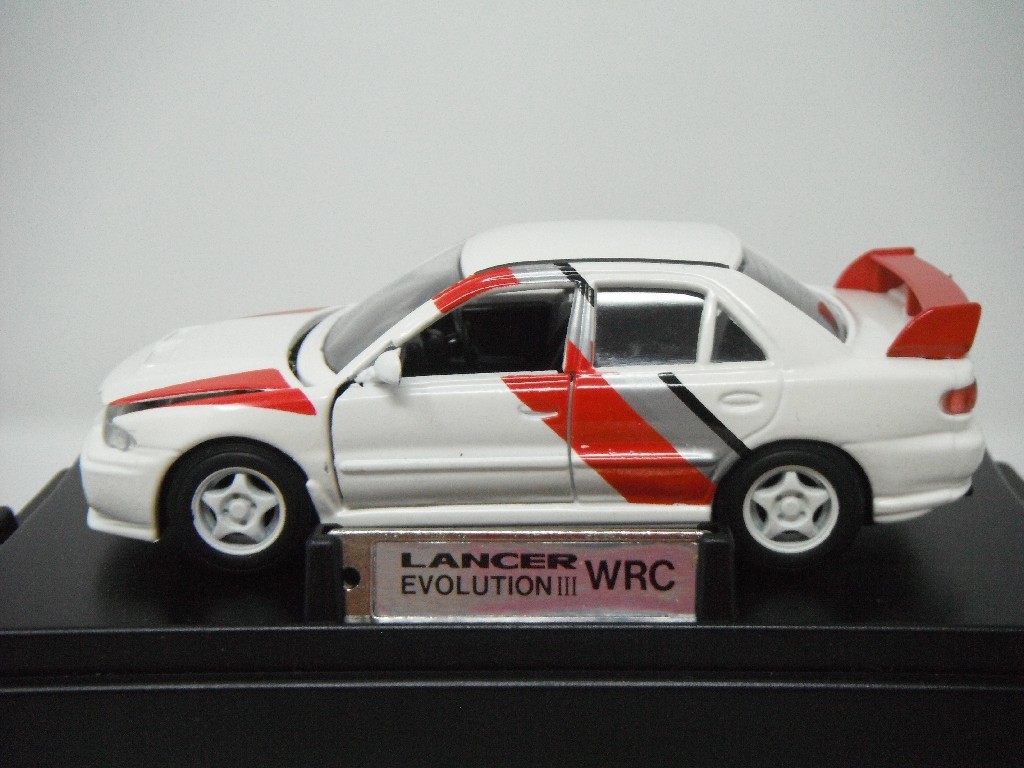 ■ MTECHエムテック『1/43 三菱ランサー エボリューションⅢWRC仕様車 ダイキャストミニカー』_画像1