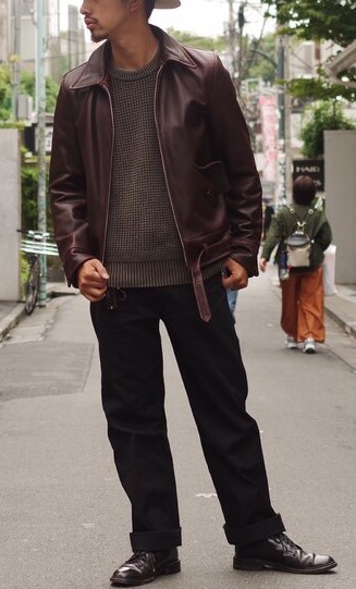 Schott ショット オールド トラッカー レザー ジャケット M Schott ショット オールド トラッカー レザー ジャケット M