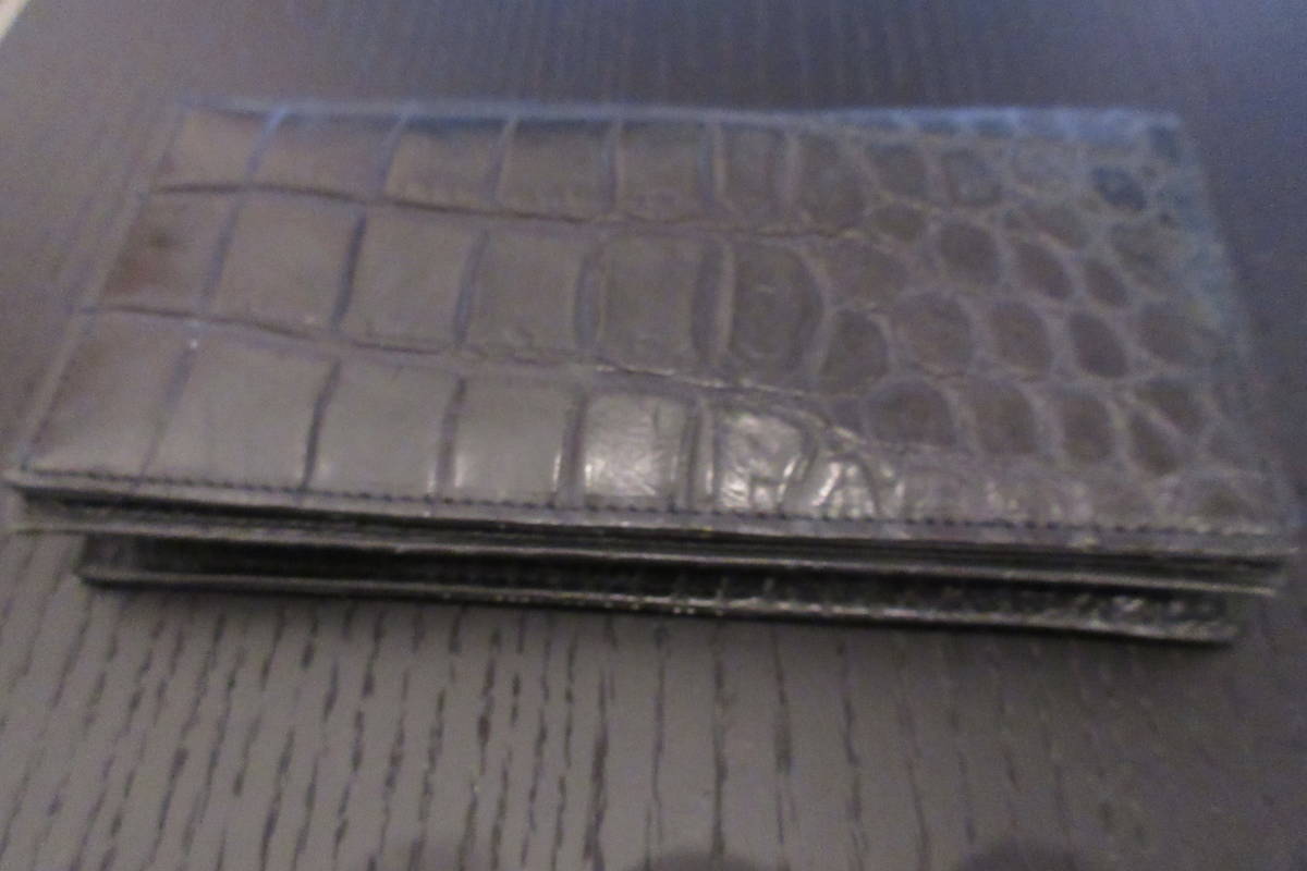 正規品 クロコダイル長財布チェーン付 ecousarecycling.com