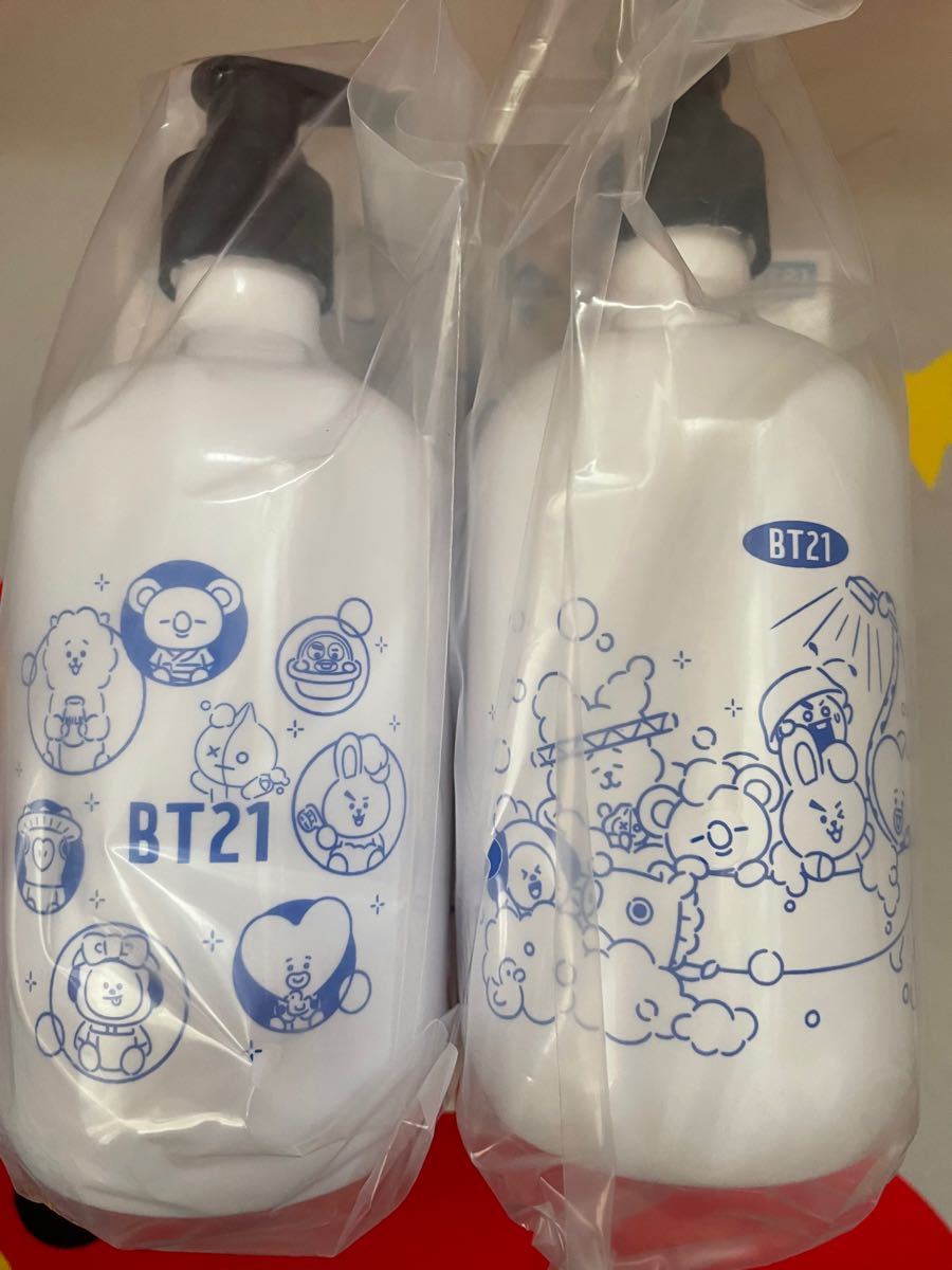 BTS BT21 一番くじ　ソープディスペンサー　2個セット