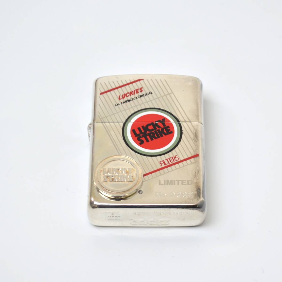 ☆①保管品 LUCKY STRIKE ラッキーストライク ZIPPO ライター 腕時計