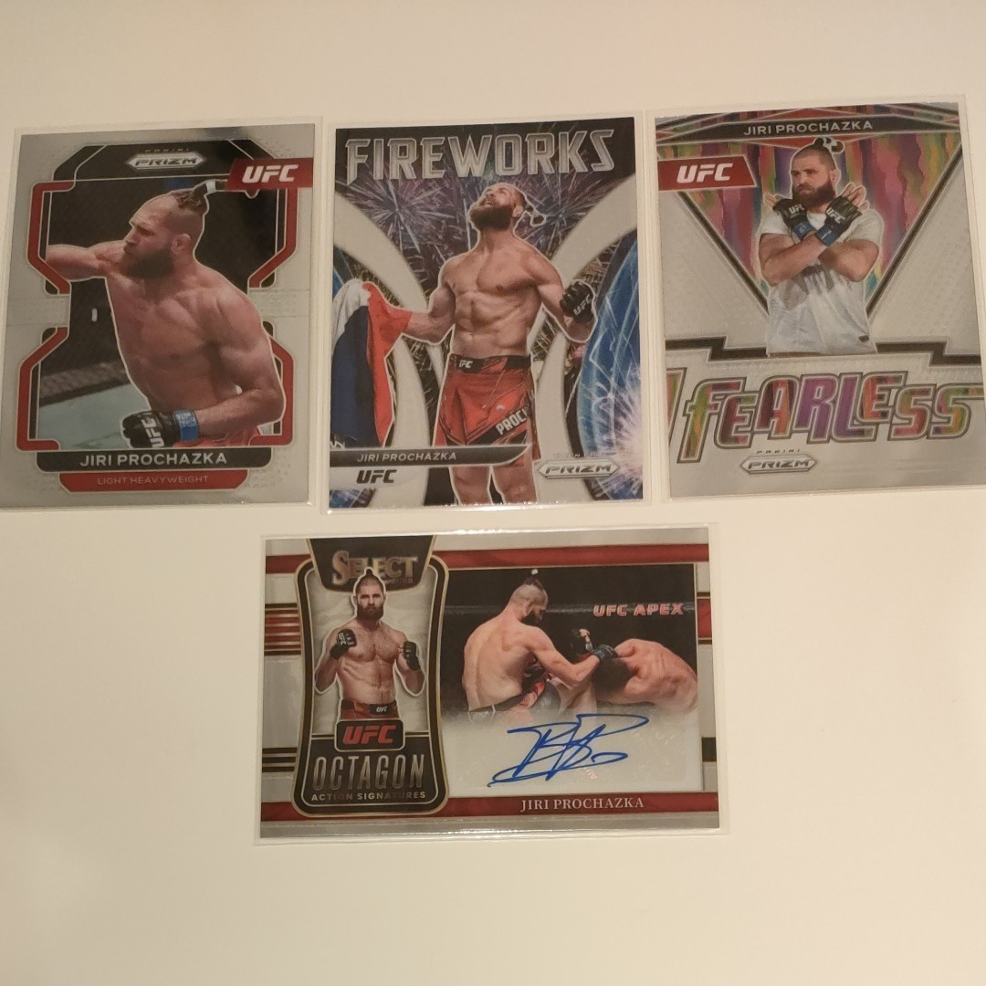 UFC イリー・プロハースカ サインカード UFC サイン カード イリー プロハースカ Jiri Prochazka