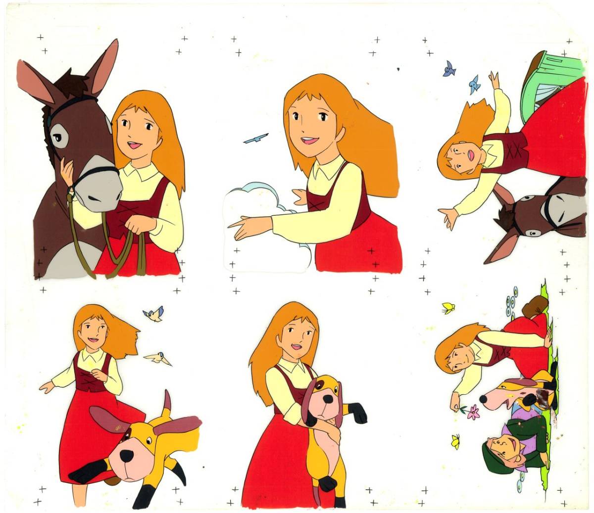 Yahoo!オークション - ペリーヌ物語 セル画 しおり 世界名作劇場 Yahoo!オークション - ペリーヌ物語 セル画 しおり 世界名作劇場