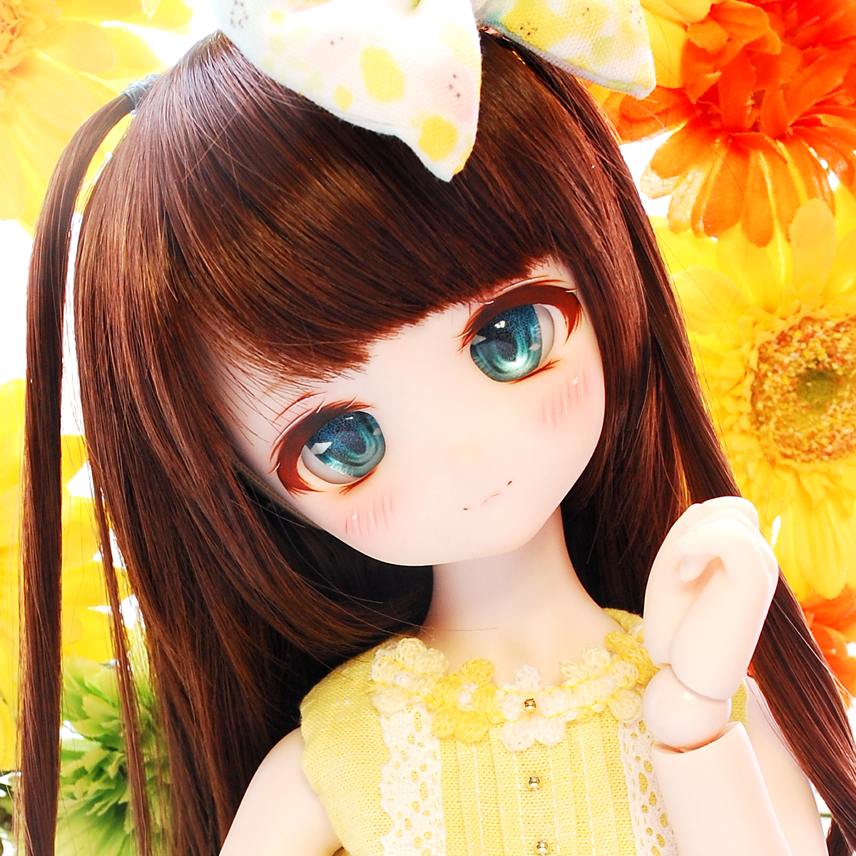 マーガレット* DDH-27(セミホワイト肌)カスタムヘッド+自作