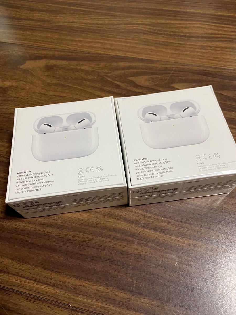 イヤフォン 【2個セット】Apple AirPods Pro MLWK3JA