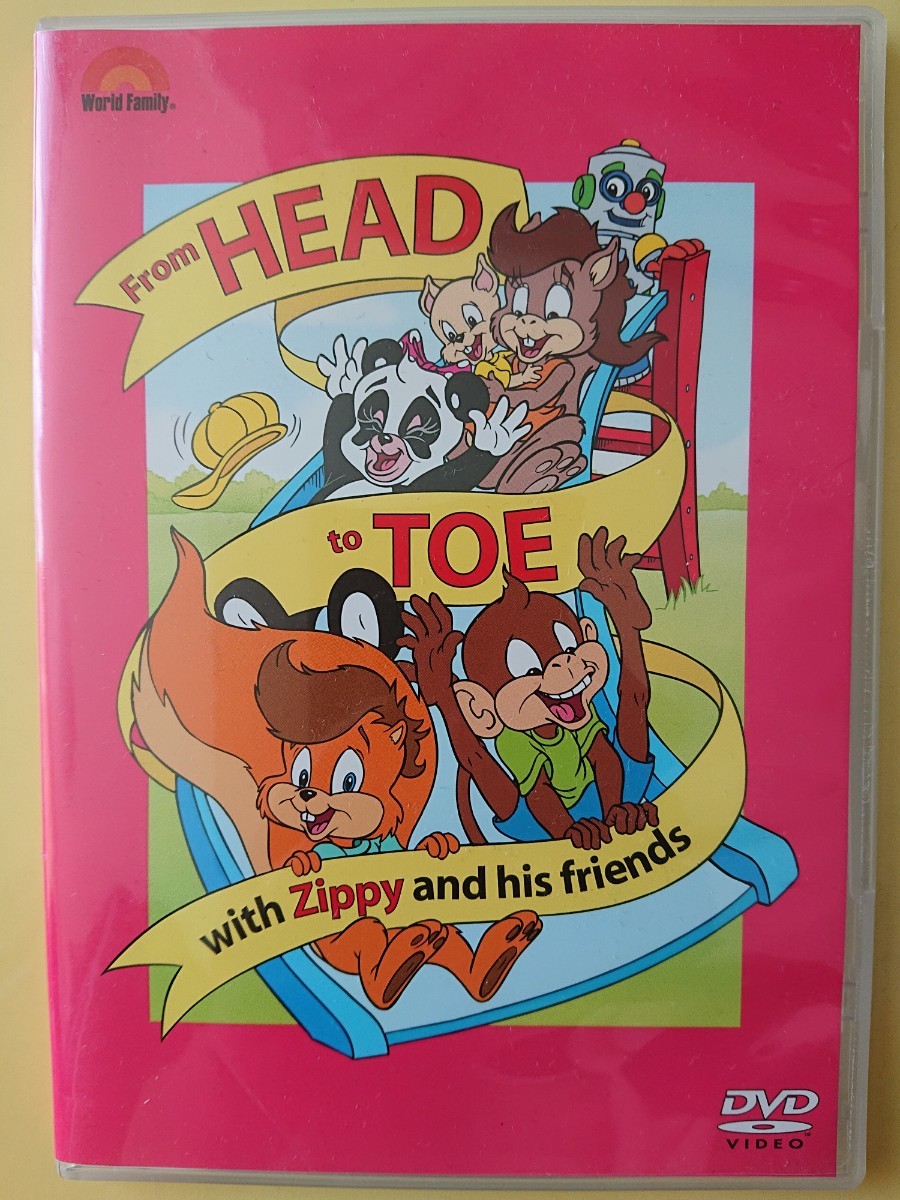 DWE Zippy DVD「from HEAD to TOE」 - 知育玩具