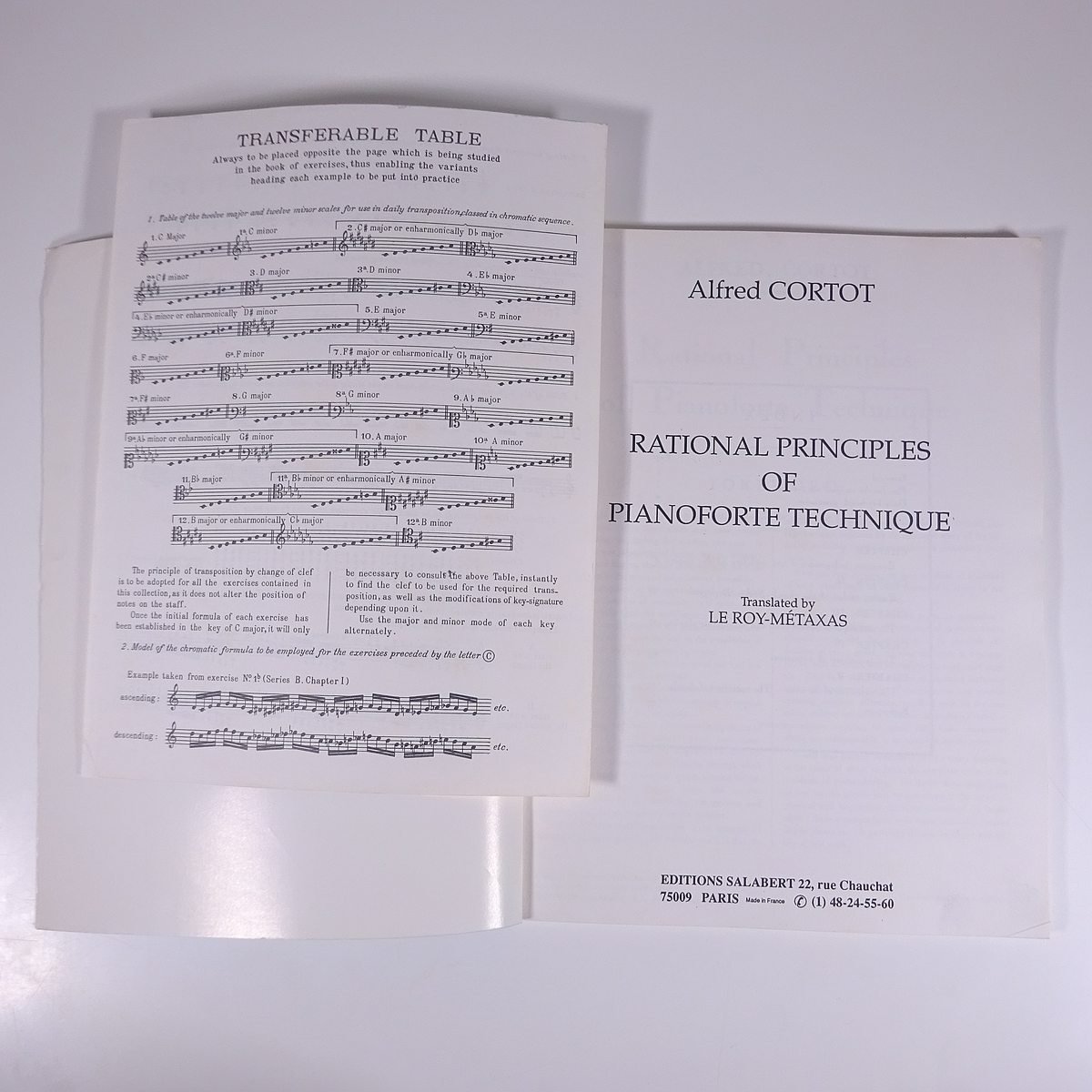 【楽譜】 ALFRED CORTOT アルフレッド・コルトー Rational principles of pianoforte technique 洋書 音楽 クラシック ピアノ 音楽理論_画像5