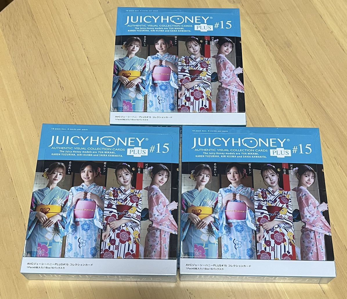 juicy honey ジューシーハニー PLUS #15 未開封 3BOX - トレーディング