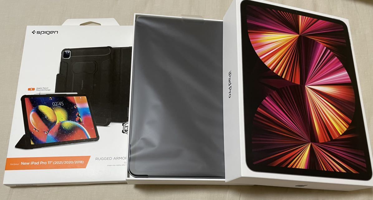 即決☆Apple iPad pro 11インチ 2021 第3世代 128GB wifiモデル