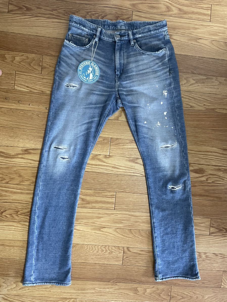 定価37400円!美品!Mサイズ☆デニム スウェットパンツ☆HYSTERIC