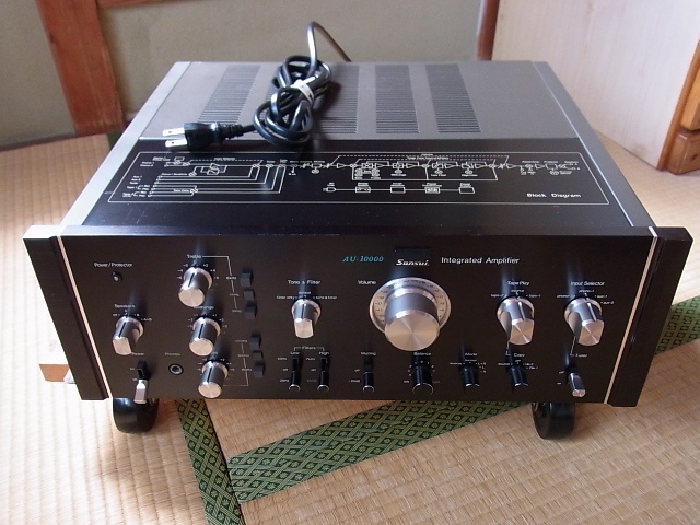 SANSUI　サンスイ　AU-10000　プリメインアンプ　ジャンク_画像8