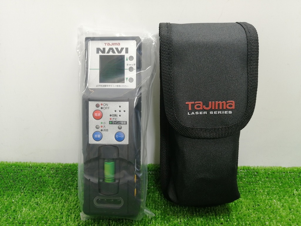 未使用 Tajima タジマ レーザー墨出し器 NAVI ZERO BLUEセンサーリチウム ZEROBLSN-KJC 7