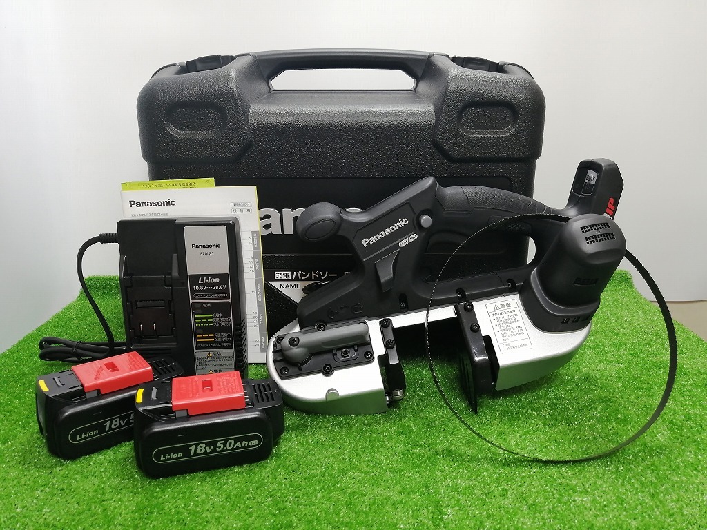 未使用 パナソニック/Panasonic 充電 バンドソー EZ45A5LJ2G-B | www
