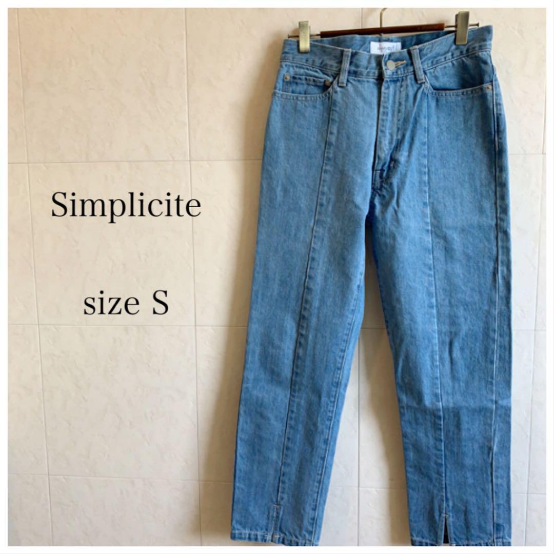 Simplicite デニムパンツ ジーンズ ジーパン カジュアル ベイクルーズ 438_画像1