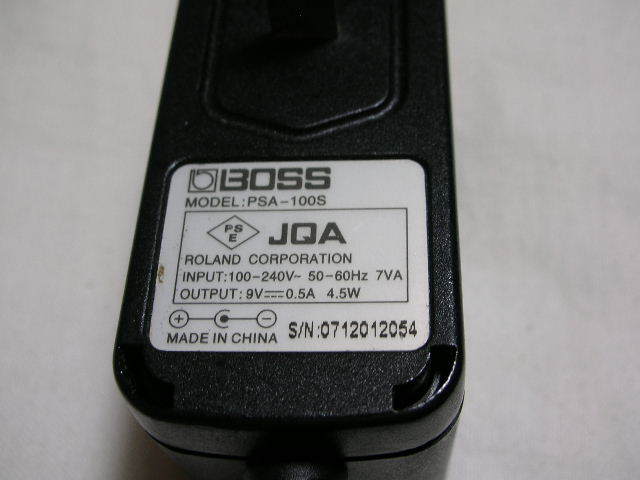 ◆中古品 BOSS ボス ACアダプタ PSA-100S◆_画像2