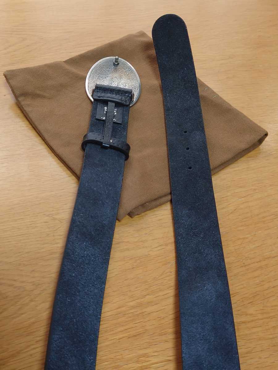Gucci グッチ ブラックレザーベルト バックル スコーピオン サソリ