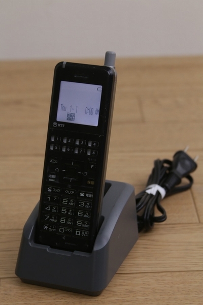 海外ブランド 【NTT】 コードレス電話機１点（A1-DCL-PS-1K）2017年製