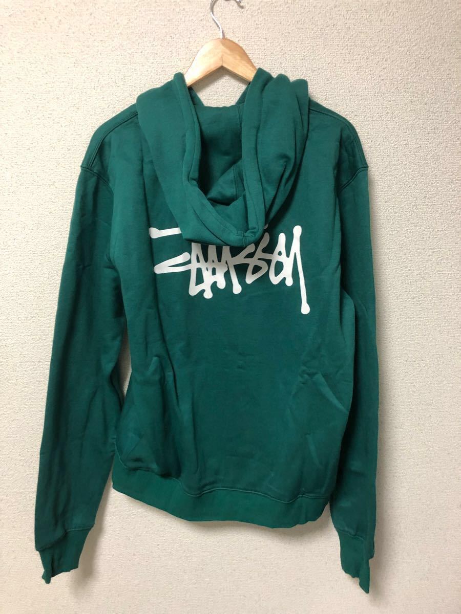 ステューシーBASIC STUSSY ZIP HOODIE スウェット パーカー