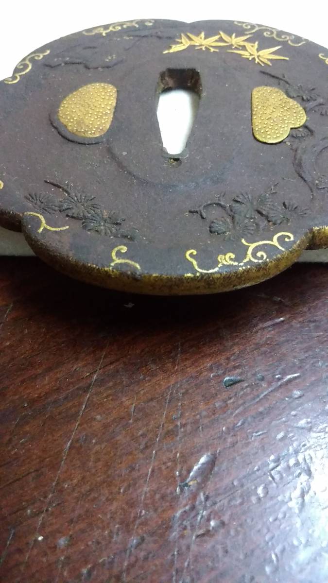 HOT通販 下がり藤様専用BOX 刀装具 鳥居柄 mgrn8-m30364317178 鍔