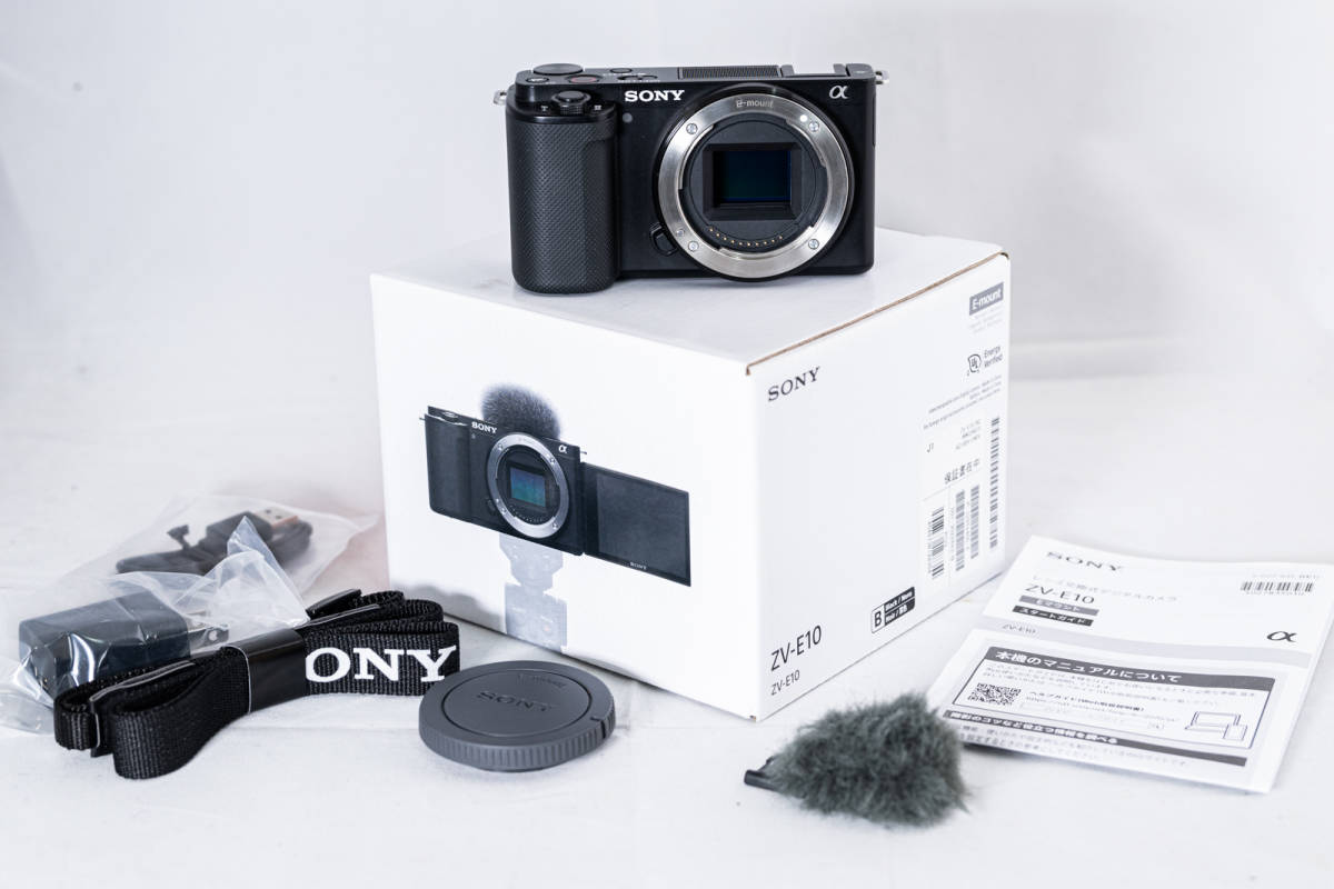 新品大人気】 ソニー(SONY) VLOGCAM ZV-E10 ボディ(ブラック) EC