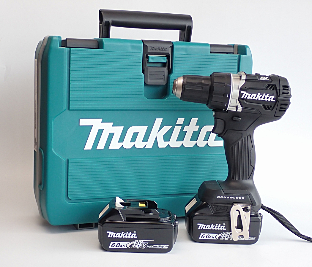 質屋】マキタ 充電式ドライバドリル DF484DRGXB(18V/6.0Ah)ブラック