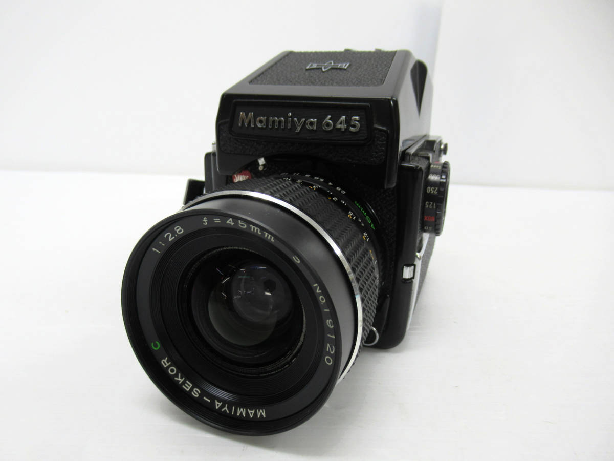 Mamiya M645 ハンドグリップ・レンズセット動作品！-