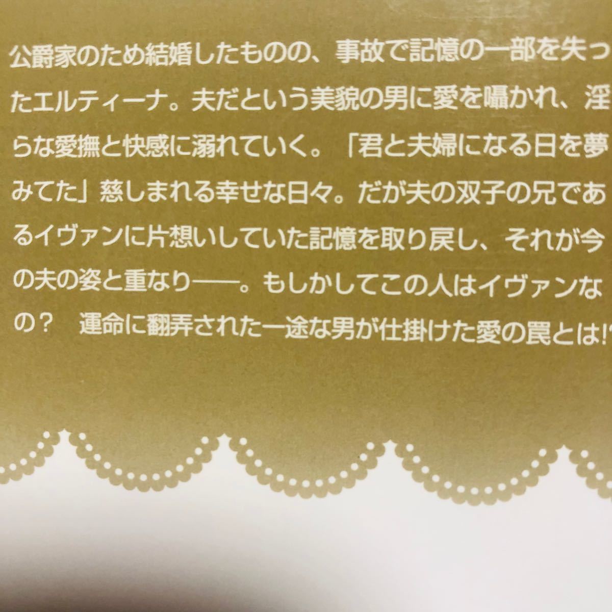 ティアラ文庫3冊　罪深き堅物伯爵の渇愛  宇奈月香／著　他