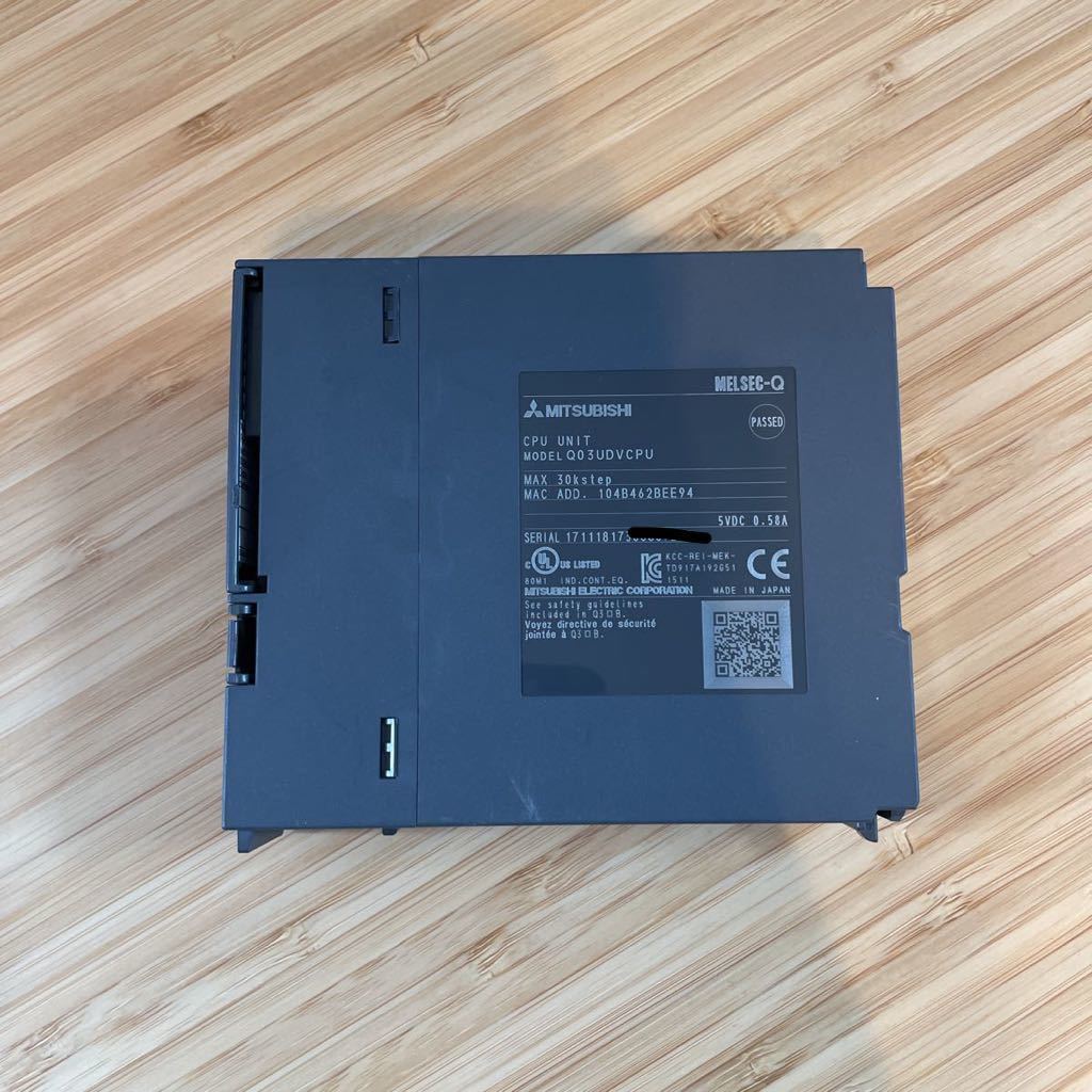 新品未開封 三菱電機 Q03UDVCPU シーケンサ1台〜【複数台可】 国内正規