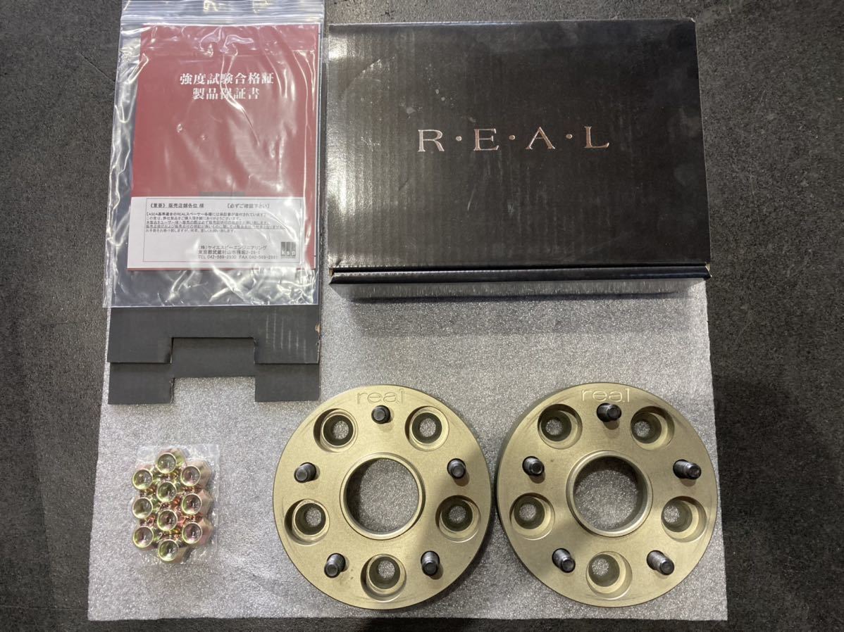 REAL リアル レクサス ワイドトレッドスペーサー 30mm センターハブ径