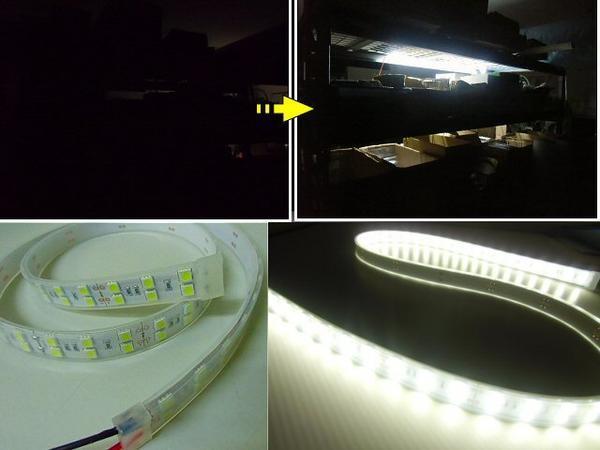 12V 　白　1m　2列　船舶・漁船用 カバー付　LEDテープライト　蛍光灯　送料無料/6_画像3