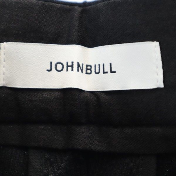 未使用 ジョンブル ジャガード トラウザー パンツ S 黒 Johnbull ドビー メンズ 200502_未使用 ジョンブル ジャガード 詳細3