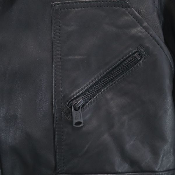 ノンネイティブ レザージャケット 1 黒 nonnative 日本製 本皮 革 メンズ R220914_ノンネイティブ レザージャケッ 詳細4