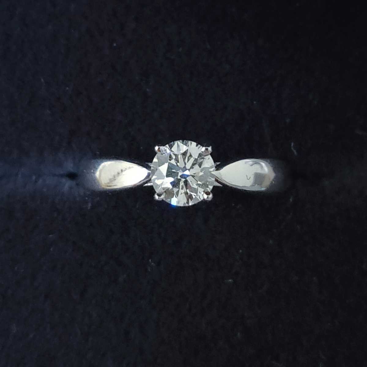 ティファニー ダイヤモンド ハーモニー リング Pt950 0.35ct I VVS-2