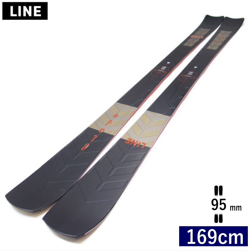 [169cm/95mm幅]21-22 LINE BLADE 95 ライン ブレイド フリースキー オールラウンド カービングスキー 板単体 日本正規品