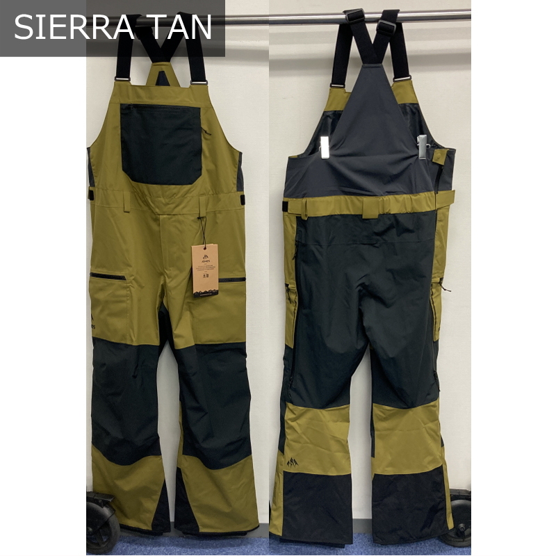 ○ JONES MTN SURF BIB PNT SIERRA TAN Lサイズ メンズ ジョーンズ マウンテンサーフ スノーボード パンツ PANT ビブパンツ 22-23_画像4