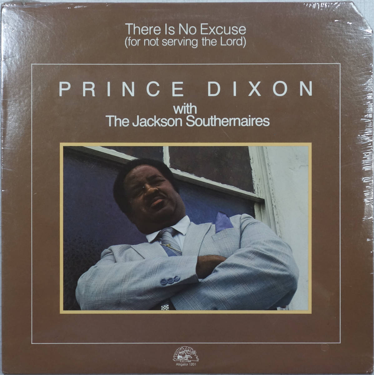 ◆PRINCE DIXON with THE JACKSON SOUTHERNAIRES/THERE IS NO EXCUSE (US LP/Sealed) -Alligator_画像1