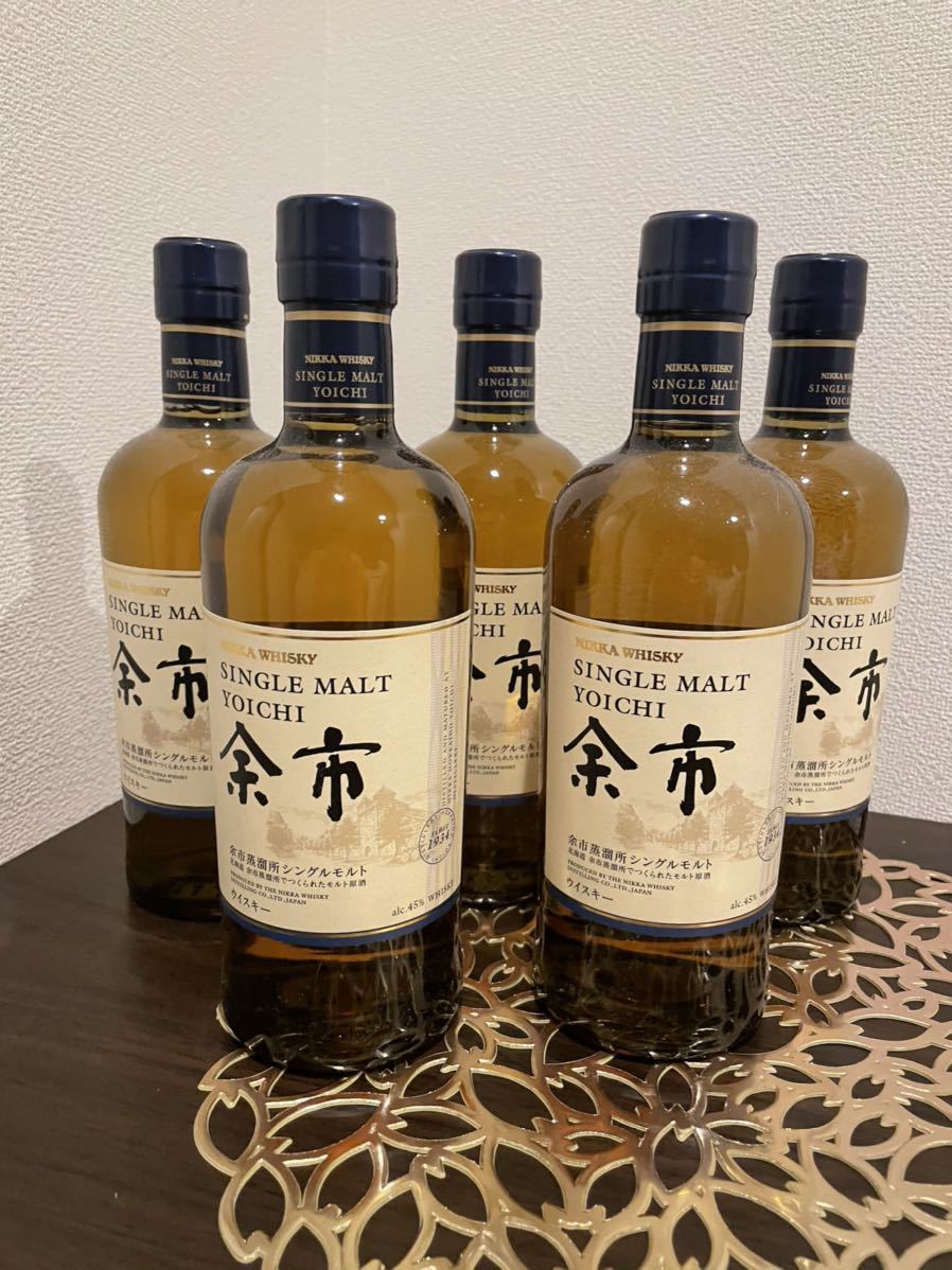 年末のプロモーション ニッカ 余市 シングルモルト 45度 700ml ギフト