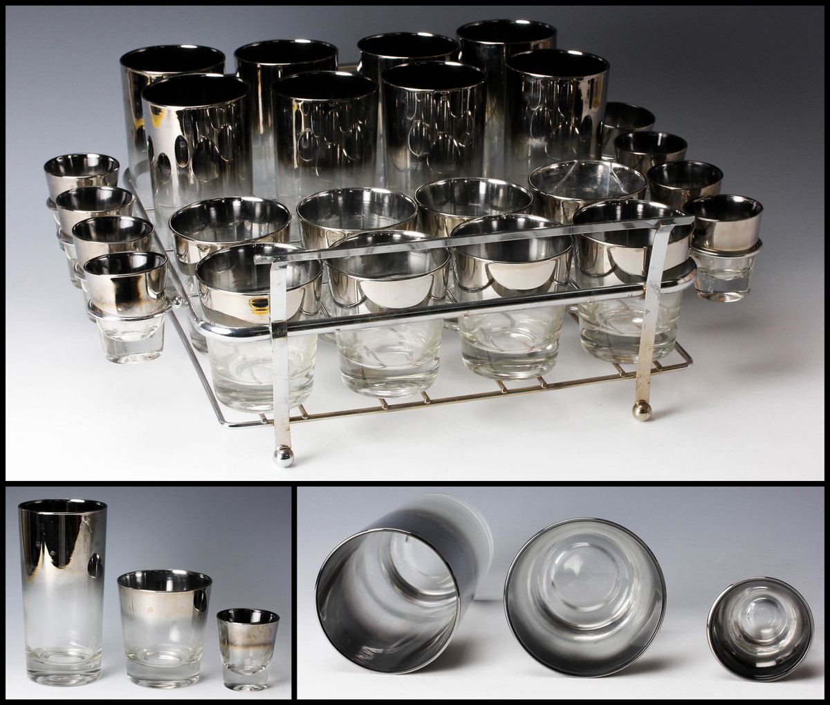 特別セット価格 アンティーク　シルバー　銀食器　ショットグラス　925 工芸品