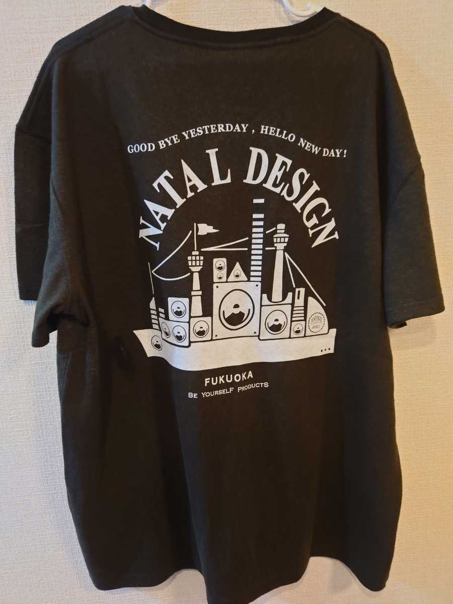 natal design×GRINDLODGE 福岡POPUP限定 Tシャツ ネイタルデザイン 