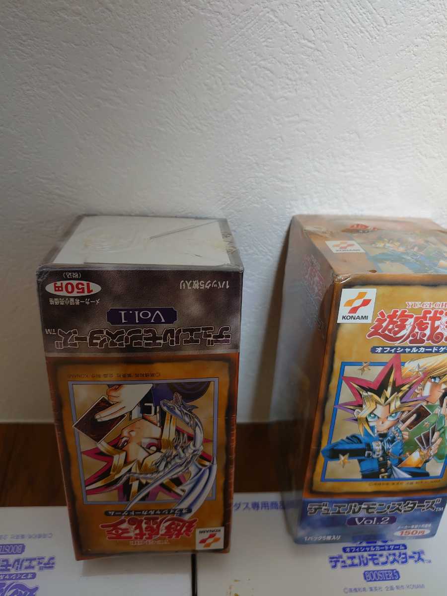  Yugioh / the first period / unopened Vol box / shrink attaching /Vol.1~7. full Complete set/ unopened BOX set 