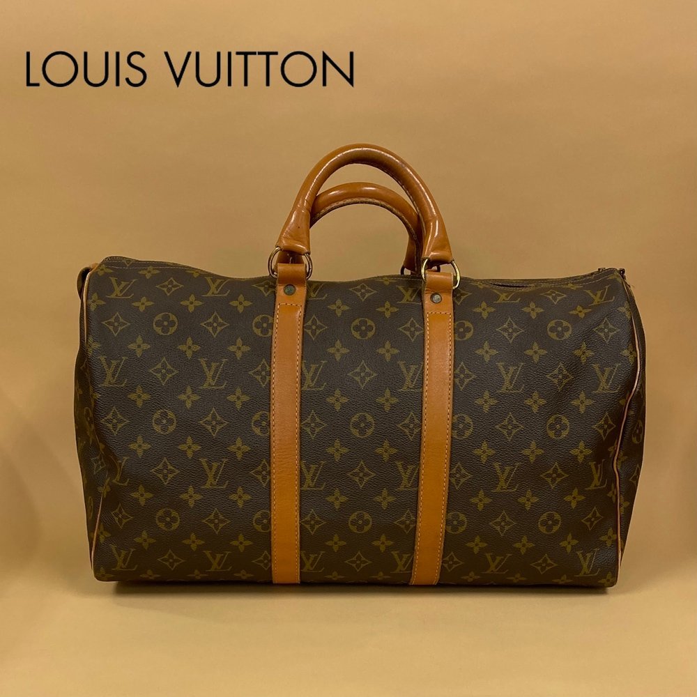 ブリヤンテス・レッド パリ本店購入♪LOUIS VUITTONボストンバック